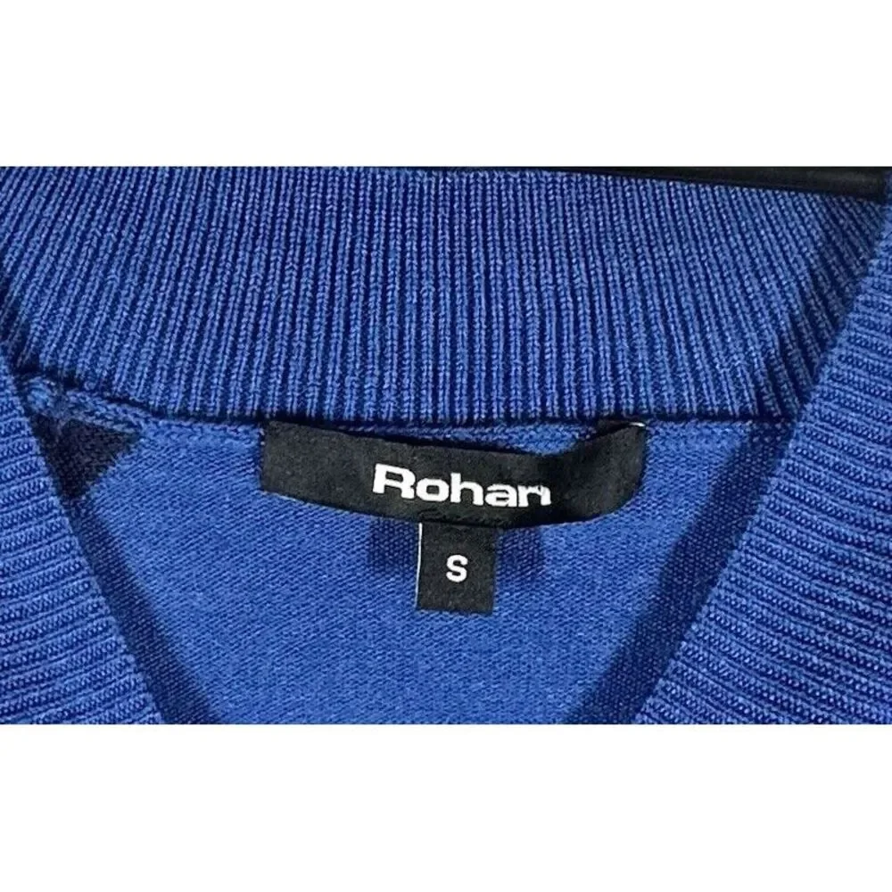 Rohan Mens Crew Neck Sweaters‎ Blue Small